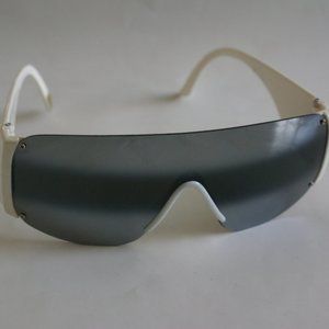 Vintage Rimless Wrap Around Ravon Blade Sunglasses